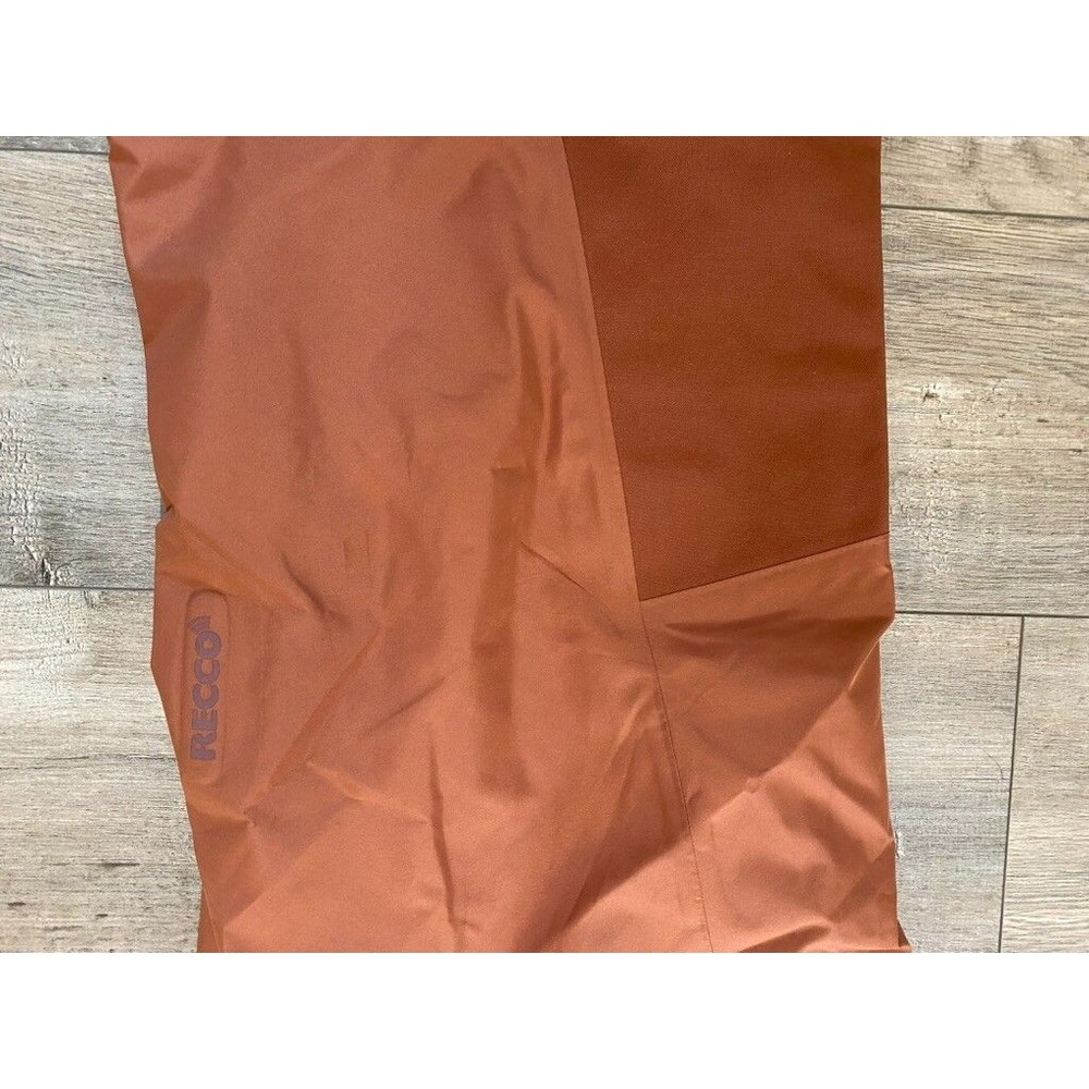 Patagonia Powder Town Pants Mens XXL REG RECCO Sienna Brown Ski Snowboard - Picture 11 of 13
